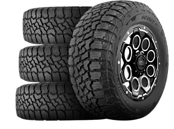Scout All-Surface Quartet - LT265/70R17 Load Range E (10 Ply) 123/120S